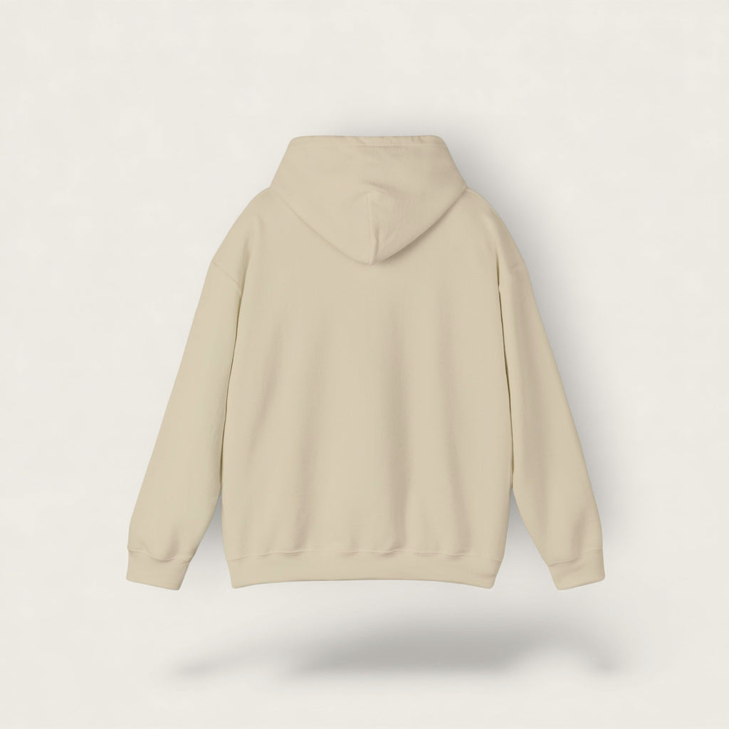 DC Gothic Logo Hoodie — Minimal White Chest Emblem Sweatshirt