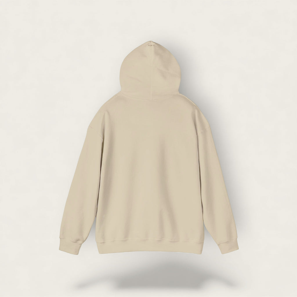 DC Gothic Logo Hoodie — Minimal White Chest Emblem Sweatshirt