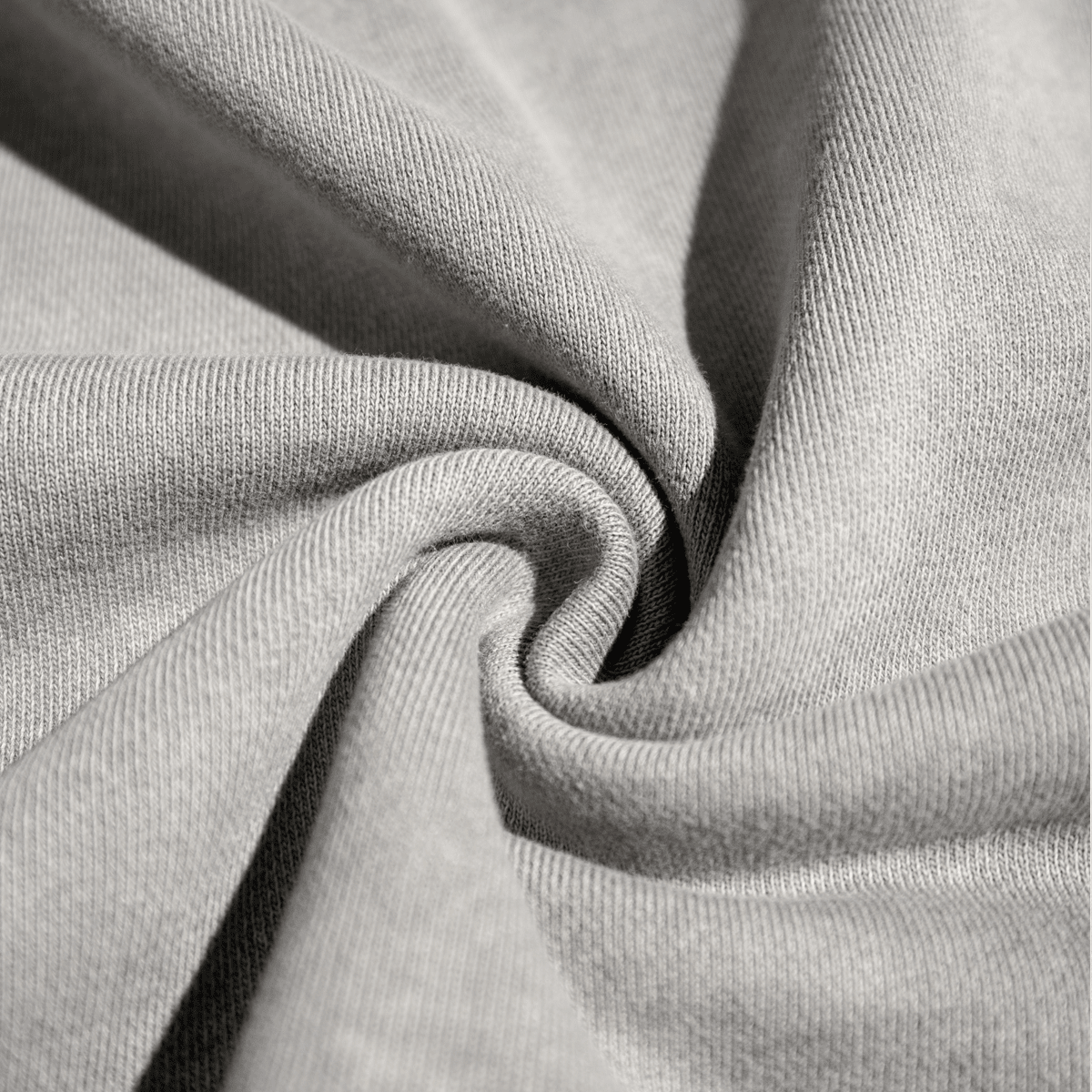 Washed Raw-Edge Cropped Crew Neck Sweatshirt