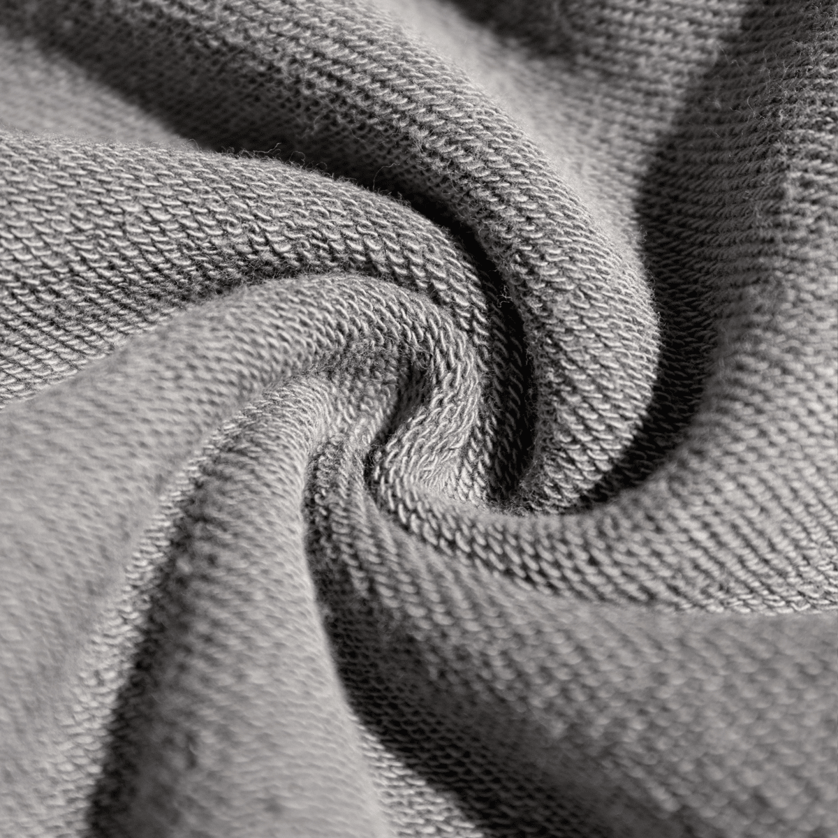 Washed Raw-Edge Cropped Crew Neck Sweatshirt