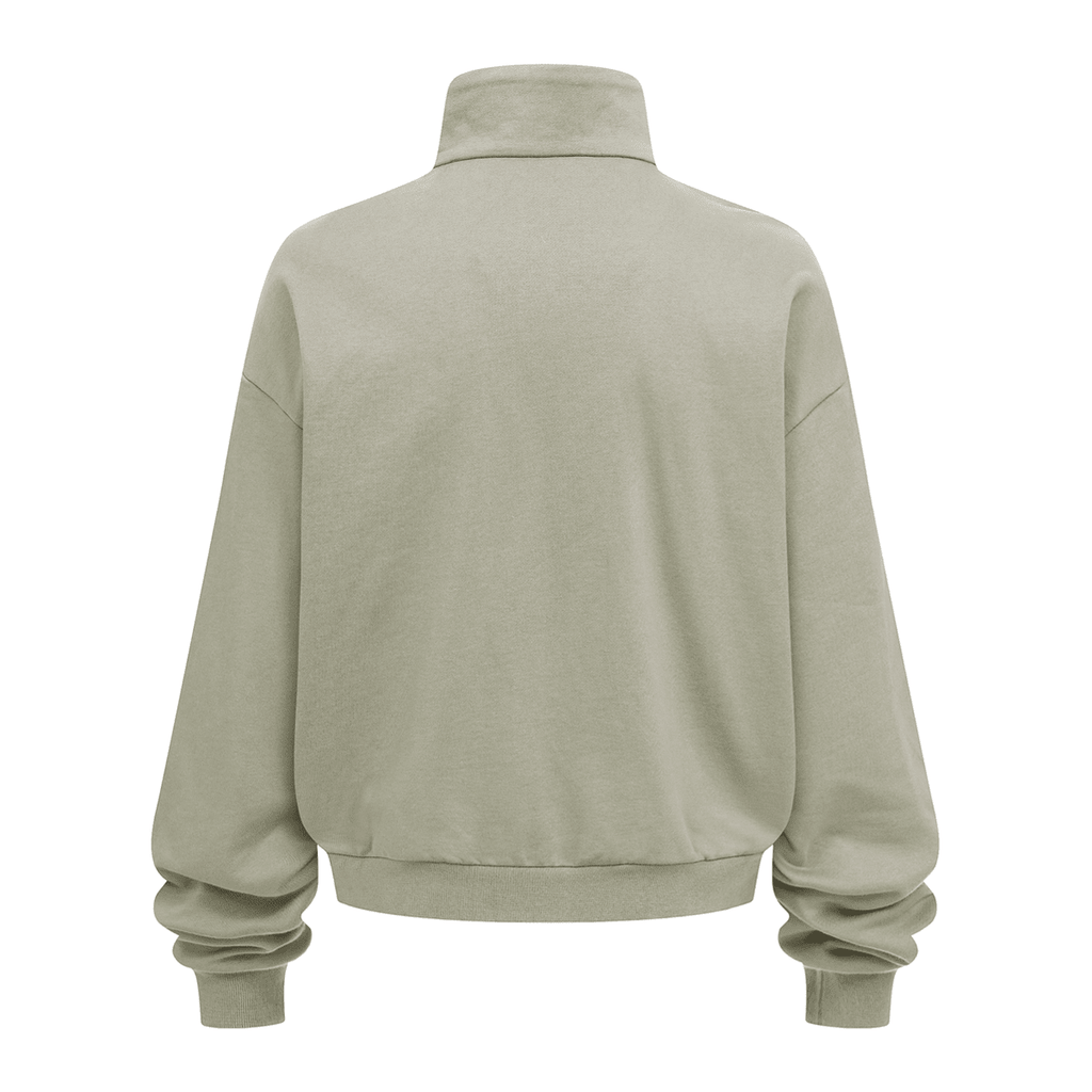 Unisex Brushed Stand-collar Zip-up Jacket（410GSM）