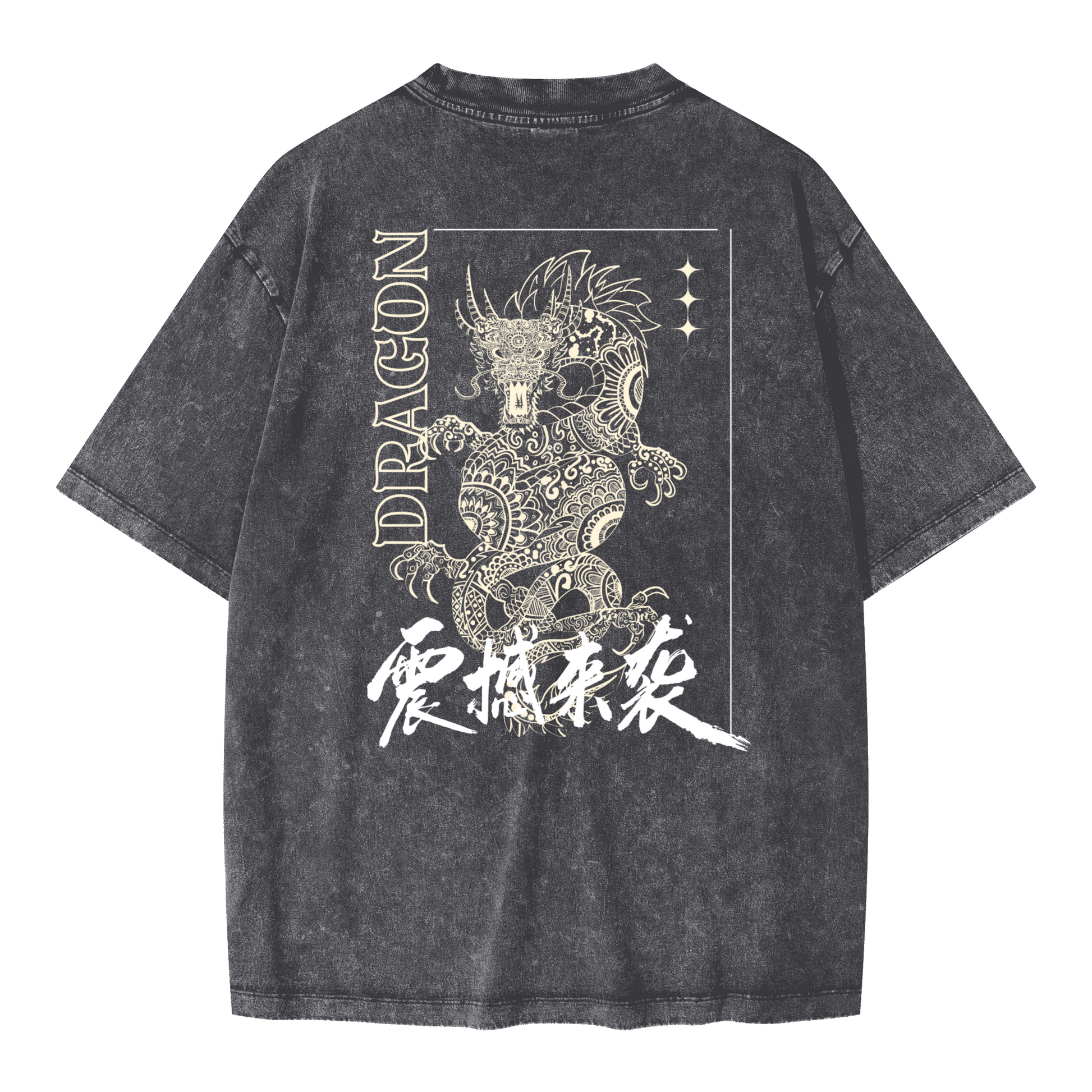 Unisex Oversized Snow Wash T-shirt(285GSM)