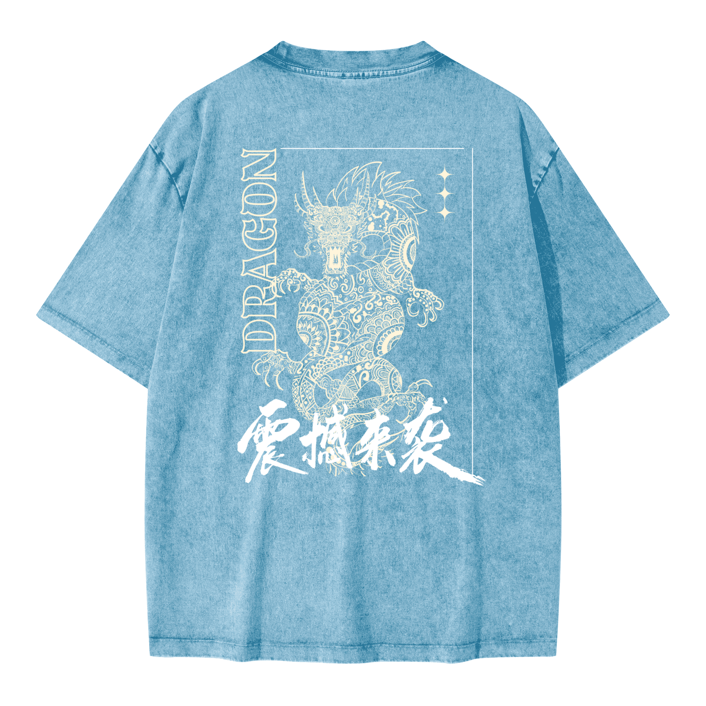 Unisex Oversized Snow Wash T-shirt(285GSM)