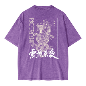 Unisex Oversized Snow Wash T-shirt(285GSM)