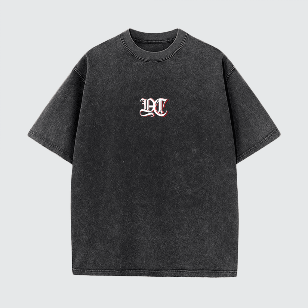 Unisex Vintage Snow Wash Cotton T-Shirt (230GSM)