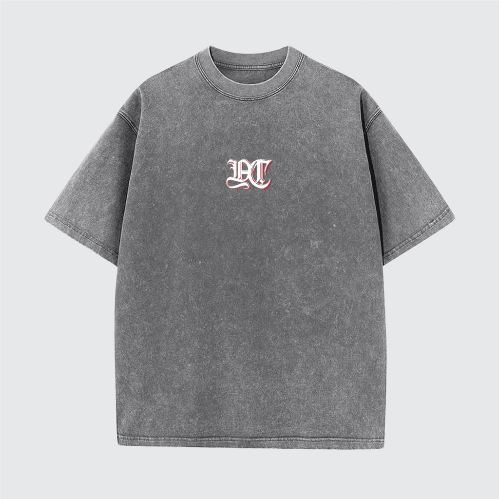 Unisex Vintage Snow Wash Cotton T-Shirt (230GSM)
