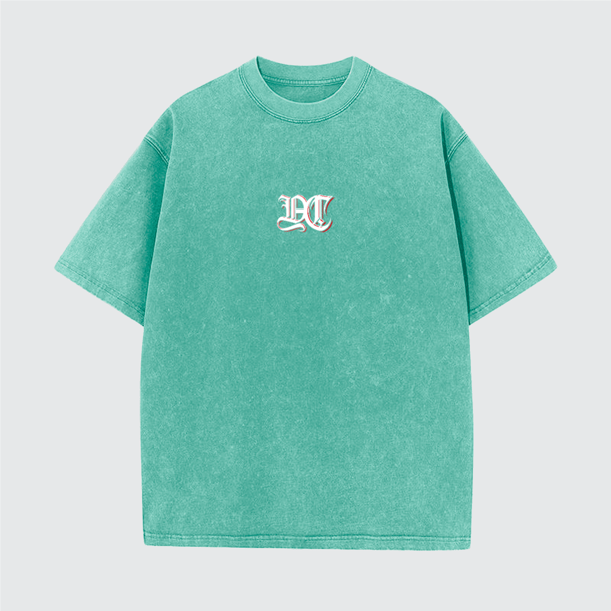 Unisex Vintage Snow Wash Cotton T-Shirt (230GSM)