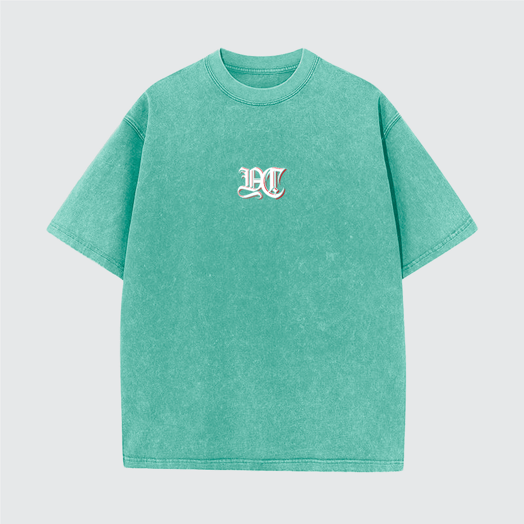 Unisex Vintage Snow Wash Cotton T-Shirt (230GSM)