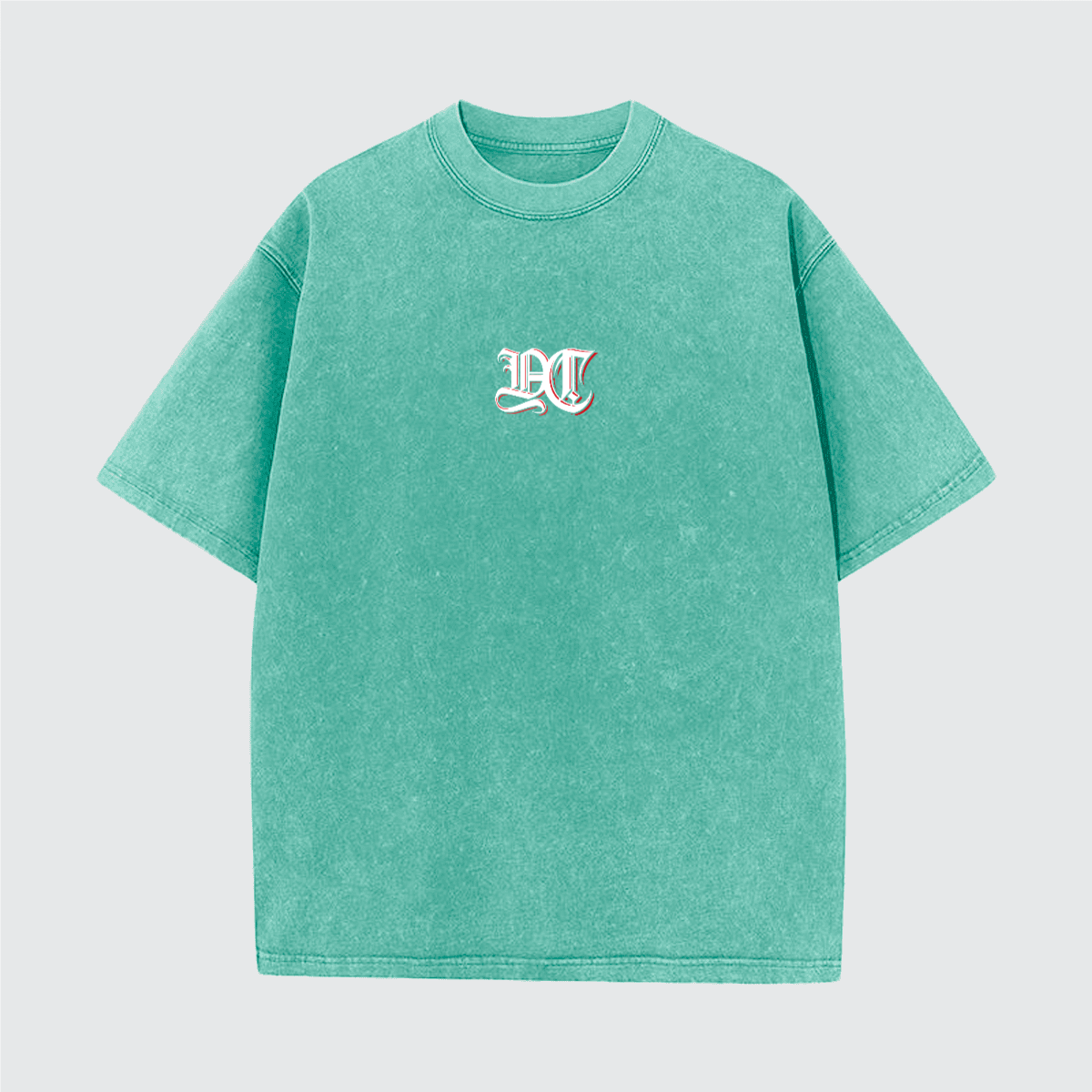 Unisex Vintage Snow Wash Cotton T-Shirt (230GSM)