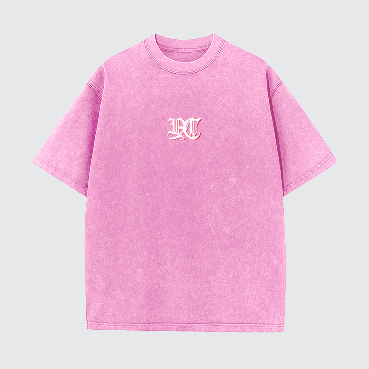 Unisex Vintage Snow Wash Cotton T-Shirt (230GSM)
