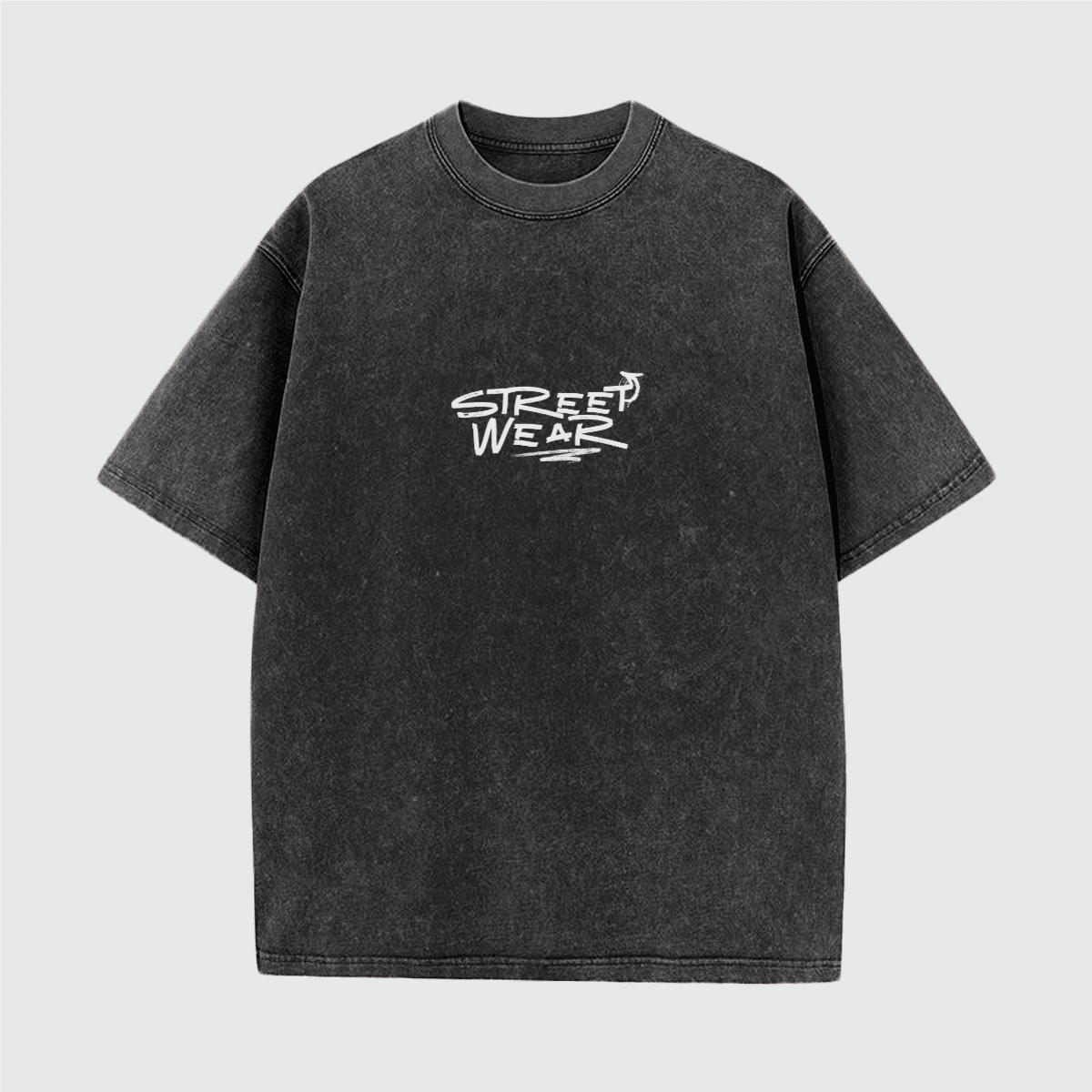Unisex Vintage Snow Wash Cotton T-Shirt (230GSM)