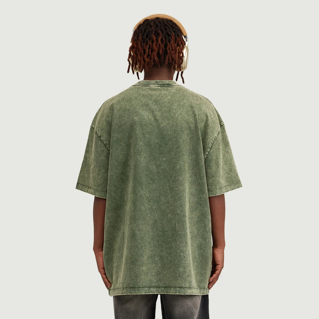 Unisex Oversized Snow Wash T-shirt