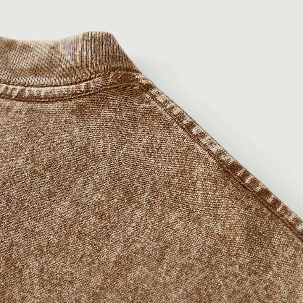 Unisex Oversized Snow Wash T-shirt(285GSM)