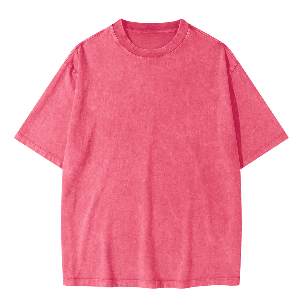 Unisex Oversized Snow Wash T-shirt