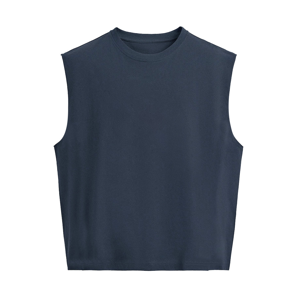 Unisex Cropped Boxy Tank Top