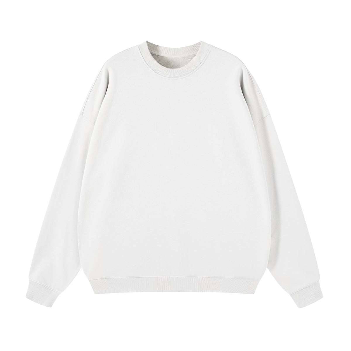 Unisex 100% Cotton Lightweight Oversize Crewneck Sweatshirt