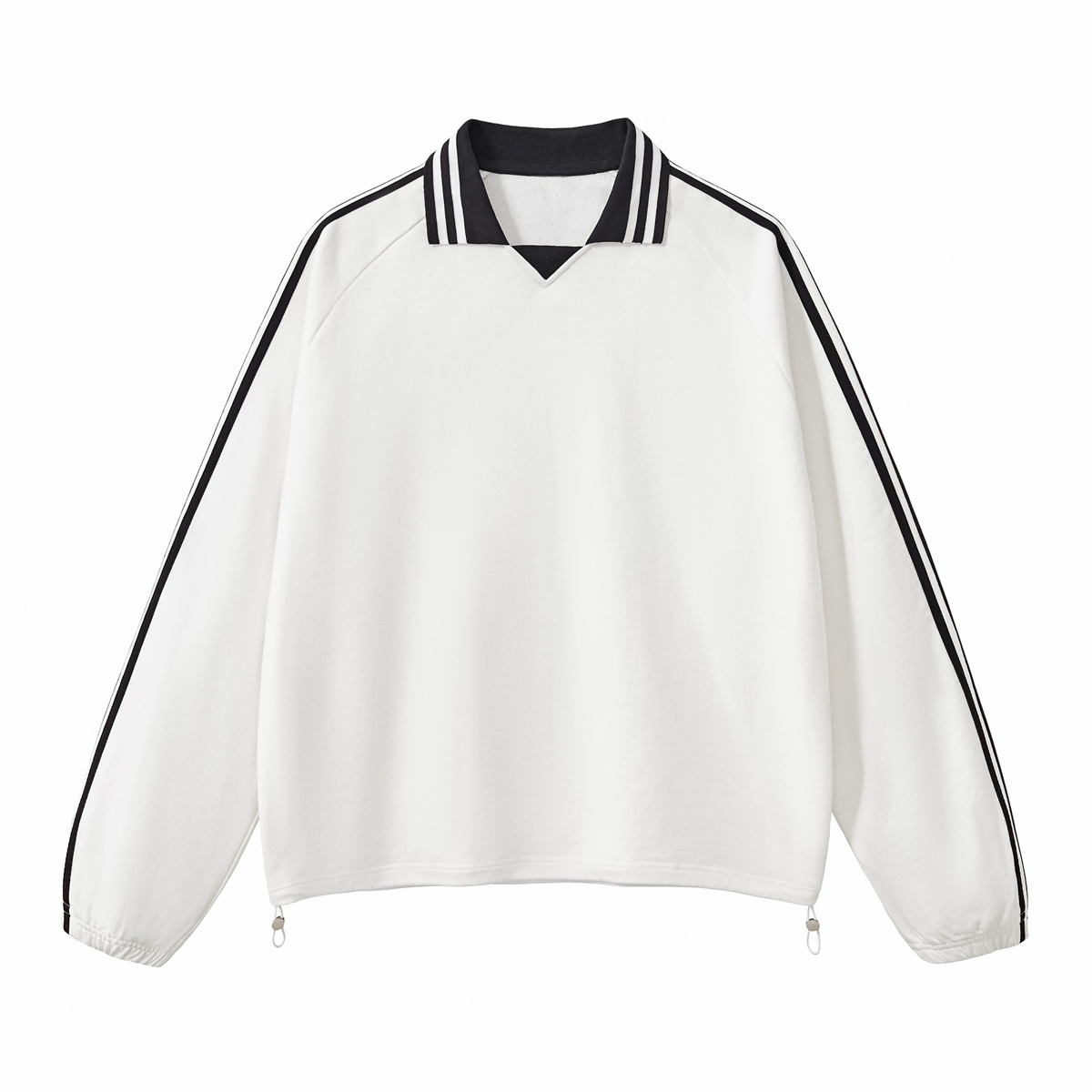 Unisex Contrast Collar Sweatshirt