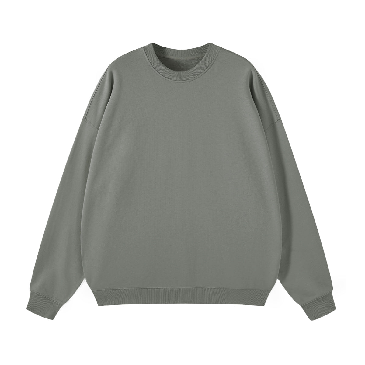 Unisex 100% Cotton Lightweight Oversize Crewneck Sweatshirt