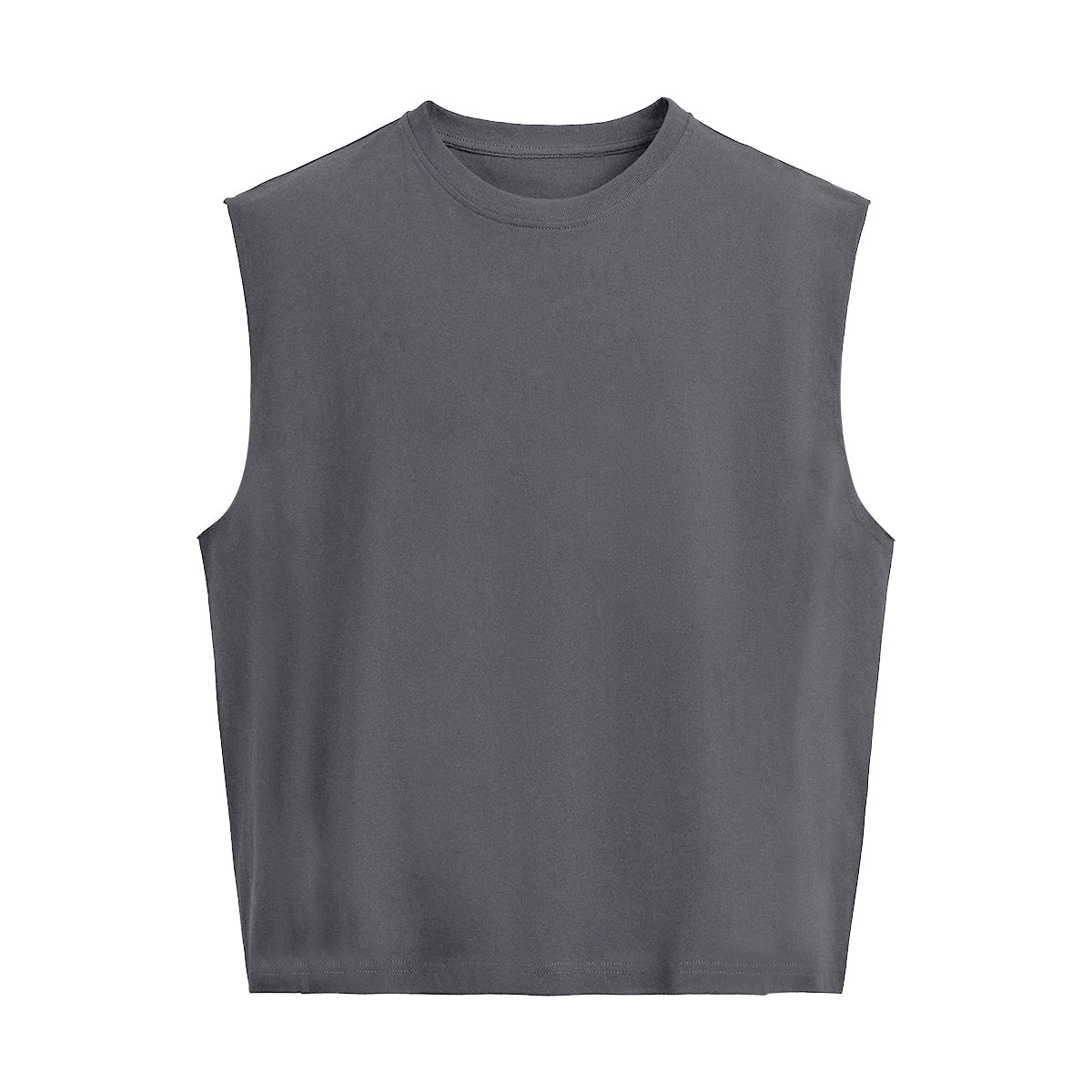 Unisex Cropped Boxy Tank Top