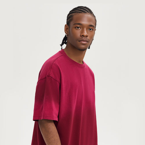 100% Cotton Washed Vintage Tie-dye Oversized T-shirt