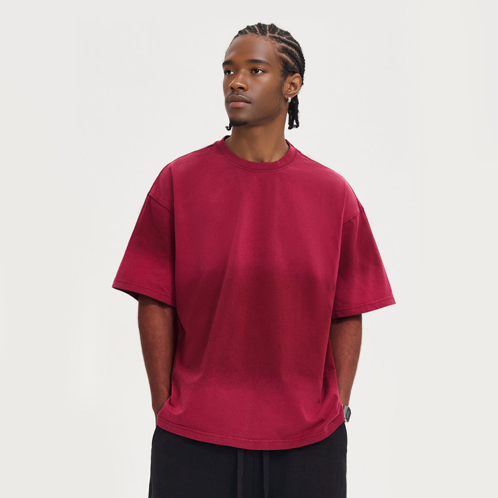 100% Cotton Washed Vintage Tie-dye Oversized T-shirt