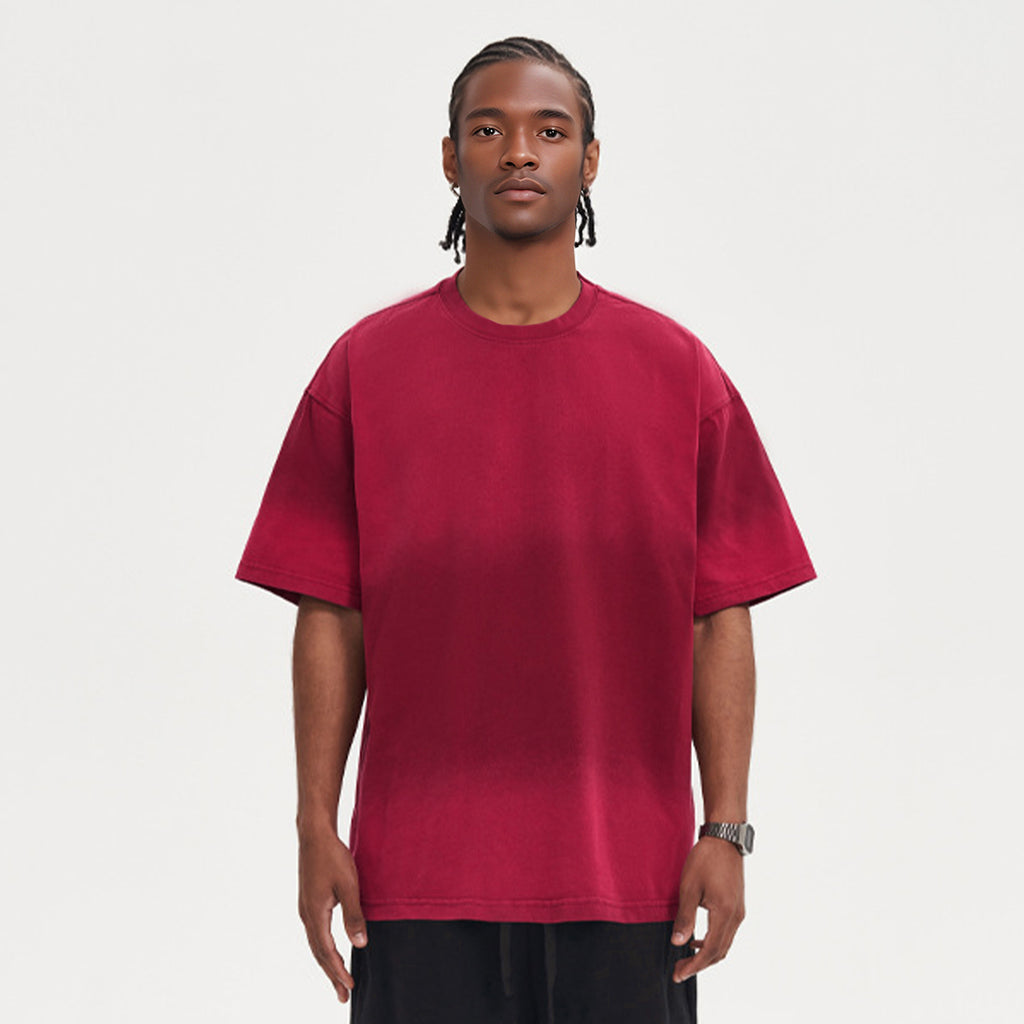 100% Cotton Washed Vintage Tie-dye Oversized T-shirt