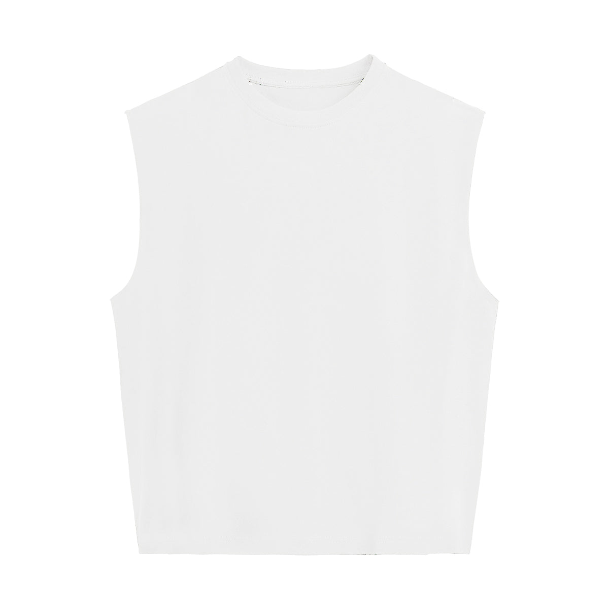 Unisex Cropped Boxy Tank Top