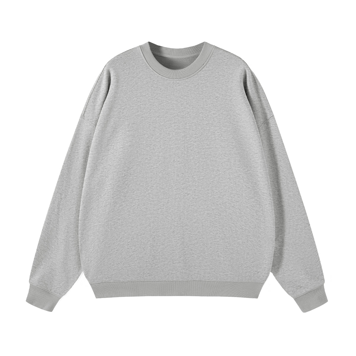 Unisex 100% Cotton Lightweight Oversize Crewneck Sweatshirt