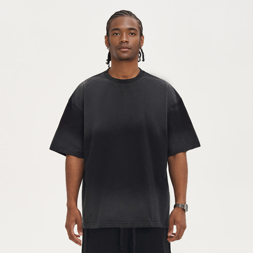 100% Cotton Washed Vintage Tie-dye Oversized T-shirt