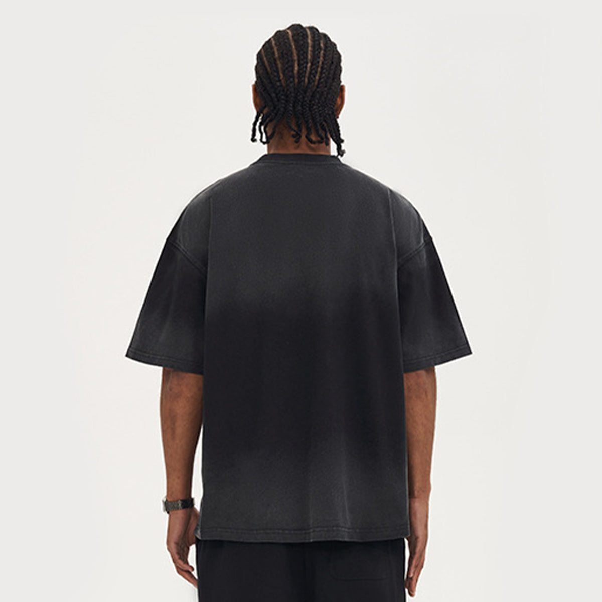 100% Cotton Washed Vintage Tie-dye Oversized T-shirt