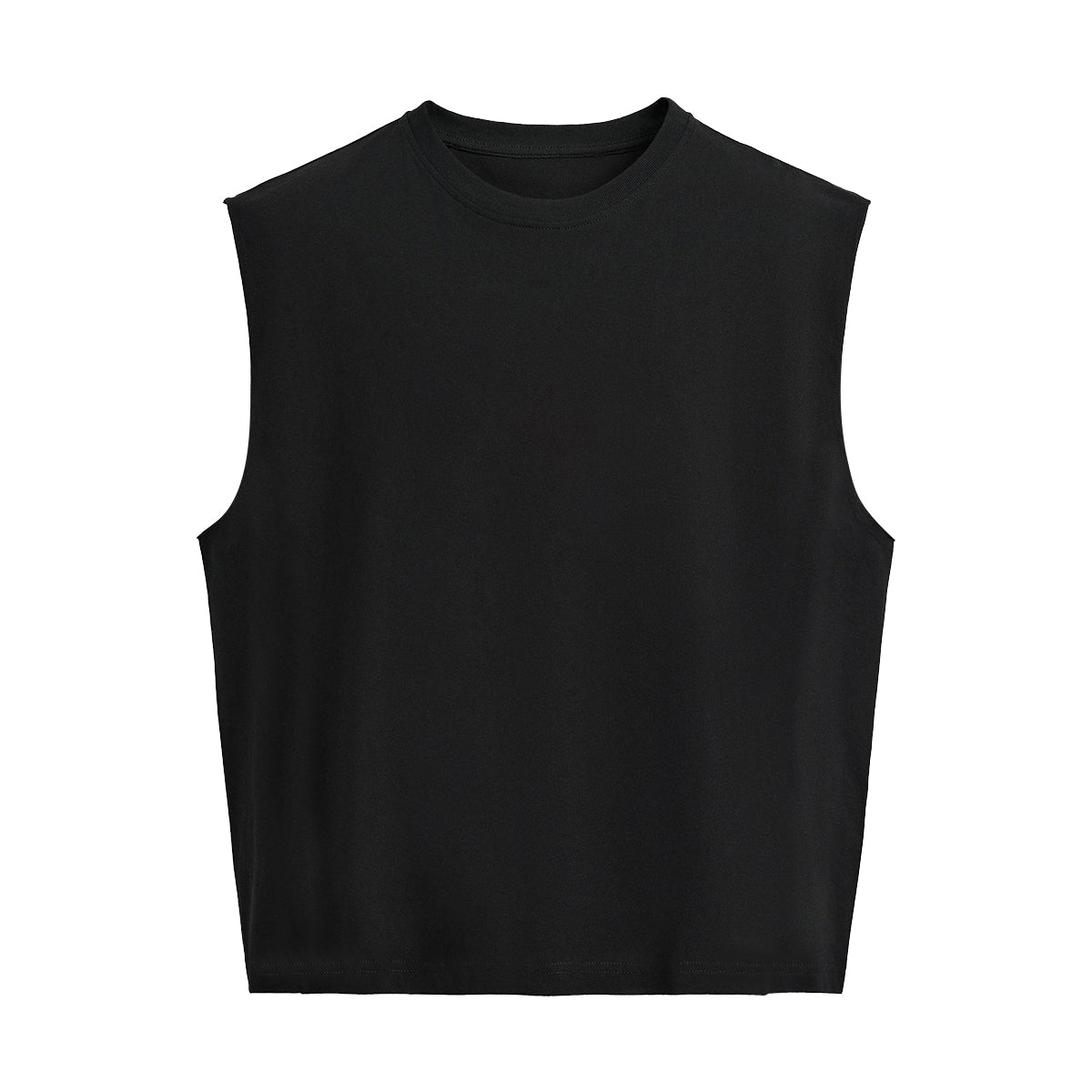 Unisex Cropped Boxy Tank Top