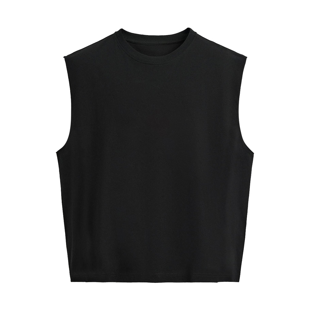 Unisex Cropped Boxy Tank Top