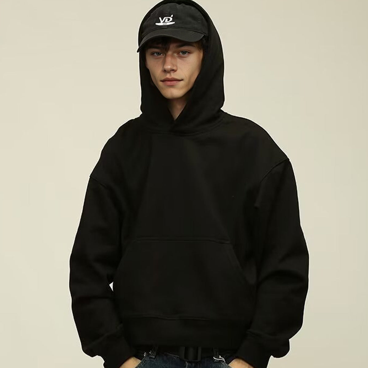 Unisex Heavyweight Cropped Hoodie