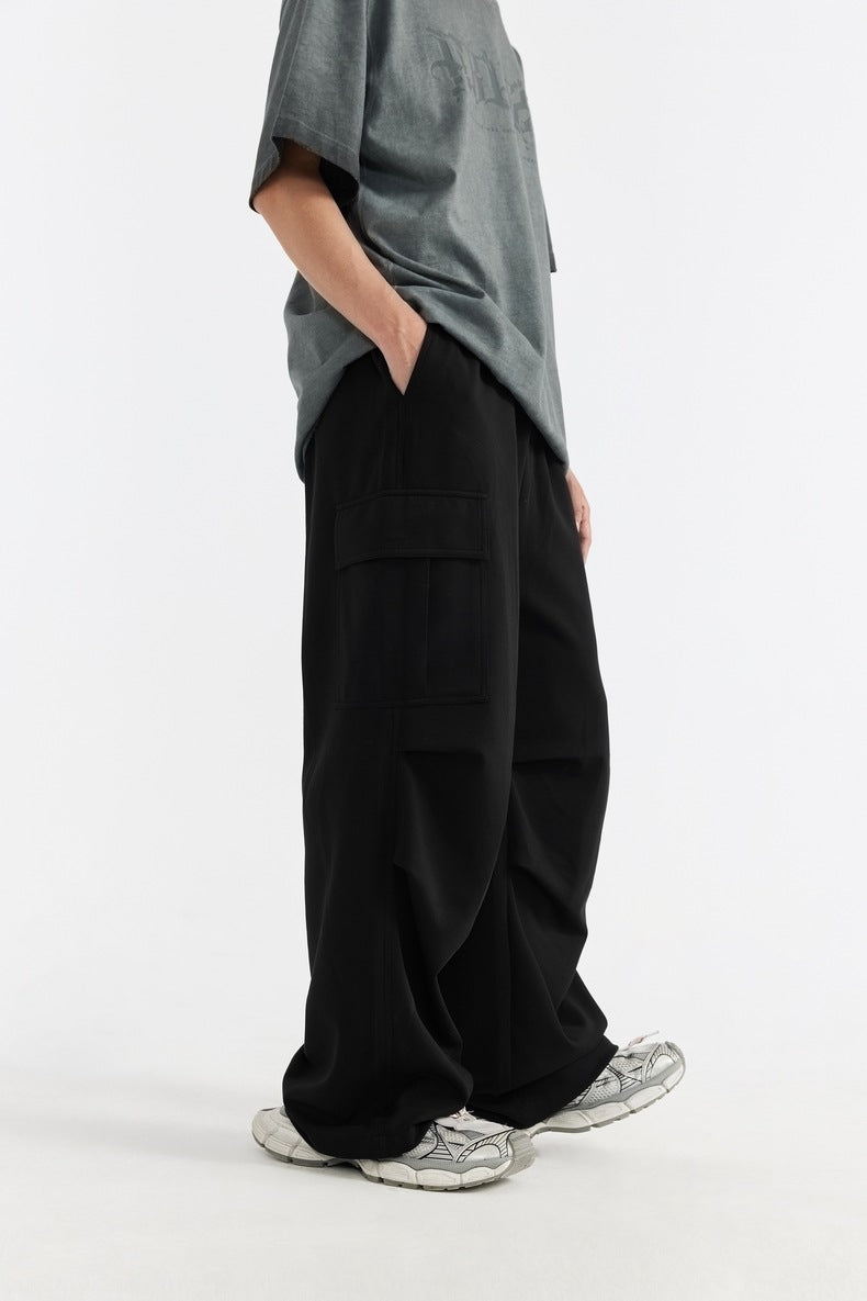 Work - style wide - leg sweatpants