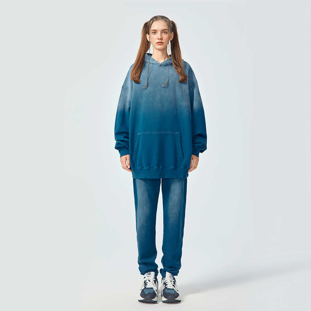 Unisex Heavyweight Sun Faded Gradient Hoodie