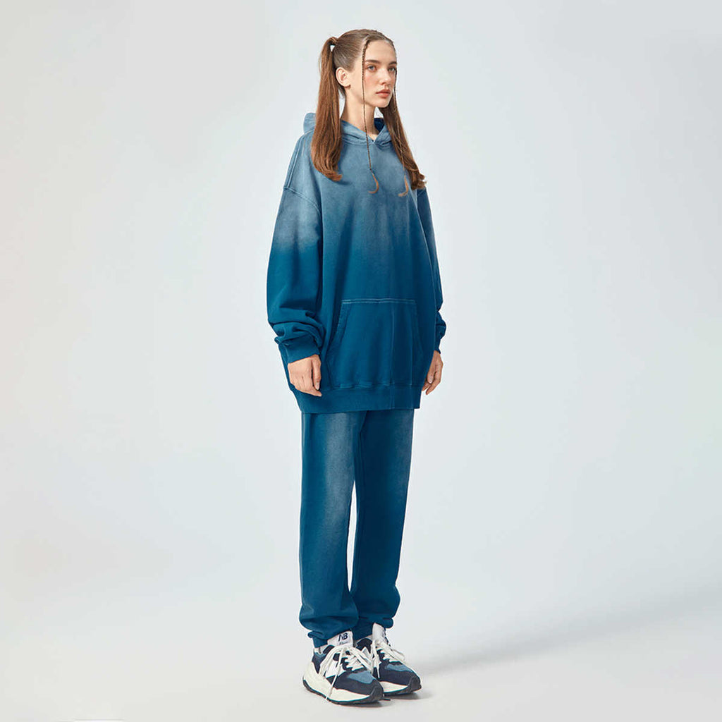 Unisex Heavyweight Sun Faded Gradient Hoodie